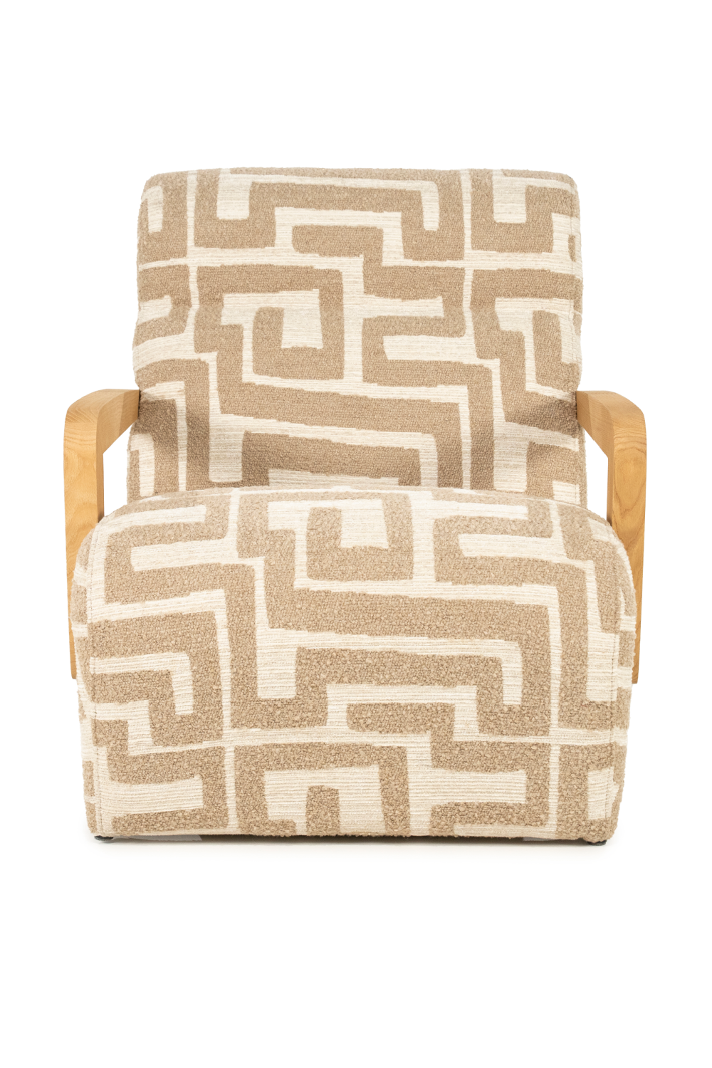 Printed Fabric Lounge Armchair | Eleonora Olek | Oroa.com