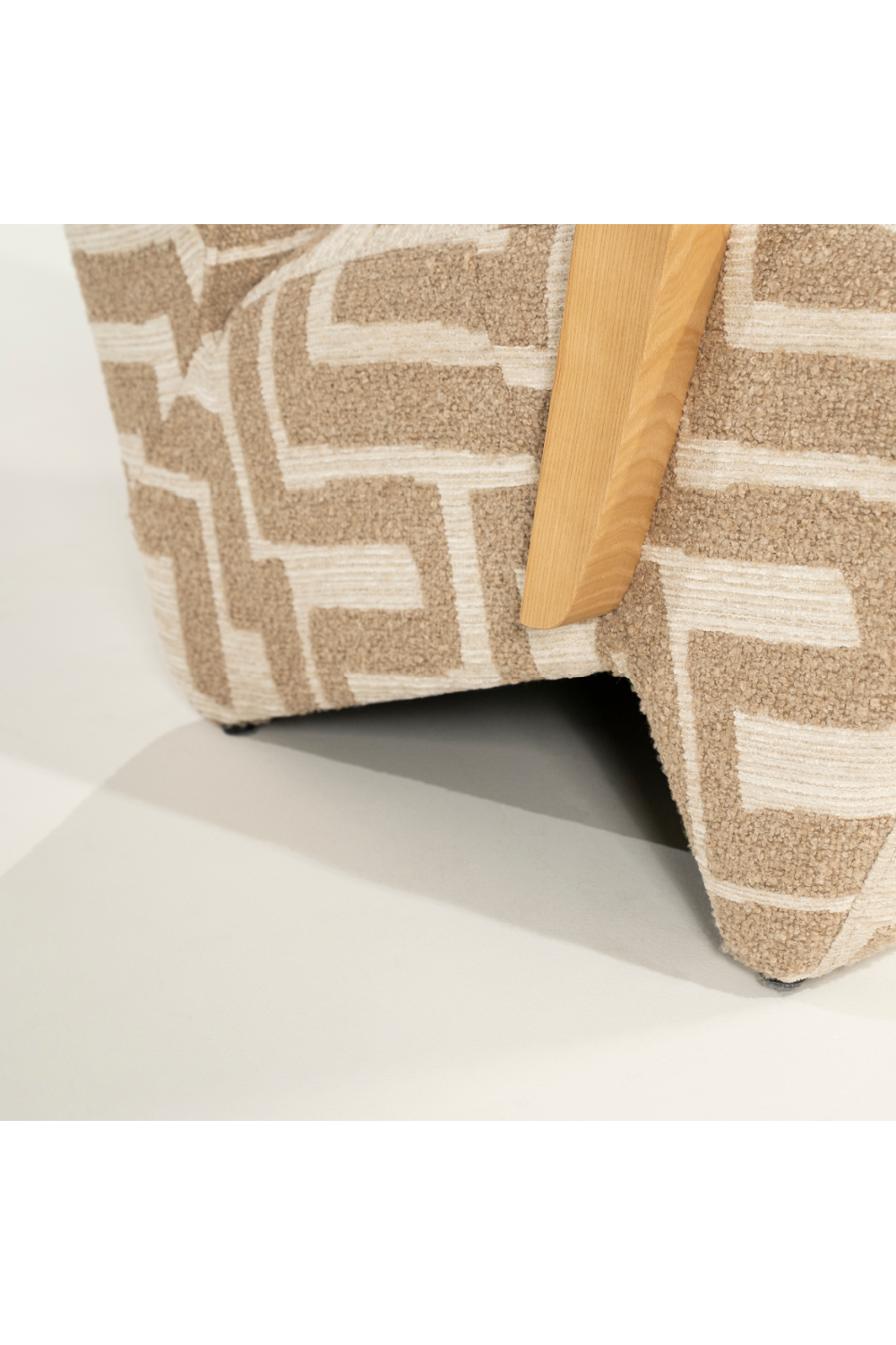 Printed Fabric Lounge Armchair | Eleonora Olek | Oroa.com