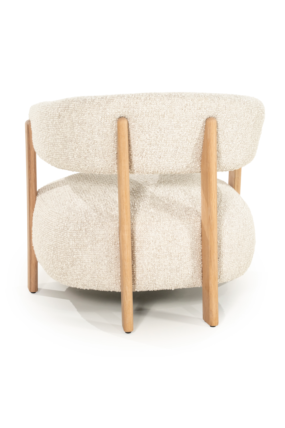 Curved Back Lounge Armchair | Eleonora Lola | Oroa.com
