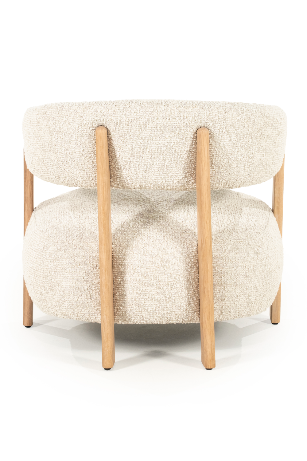 Curved Back Lounge Armchair | Oroa.com