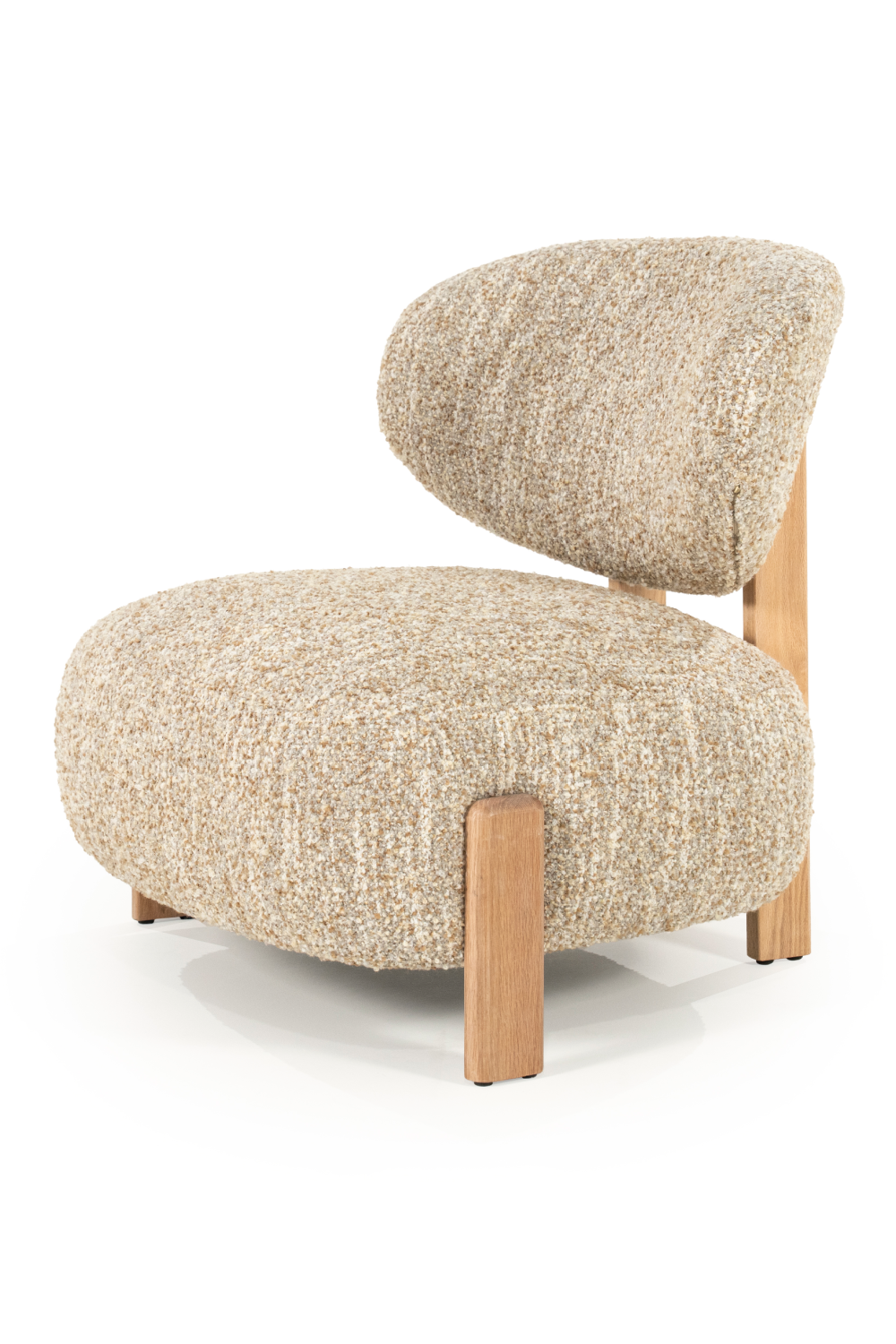 Cushioned Minimalist Lounge Chair | Oroa.com