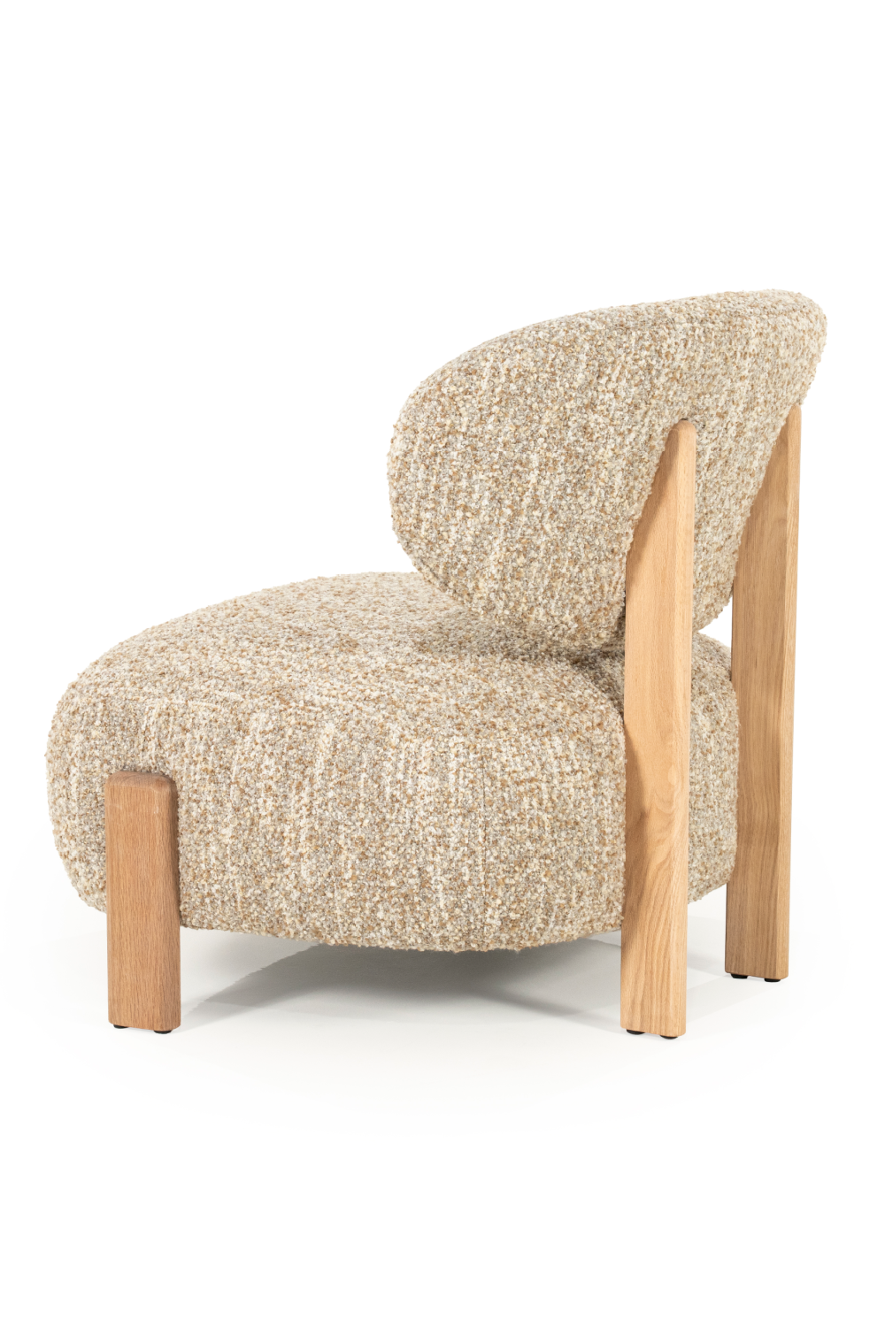 Cushioned Minimalist Lounge Chair | Oroa.com