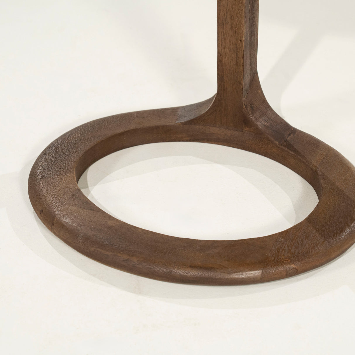 Wood Framed Marble Side Table | Oroa.com