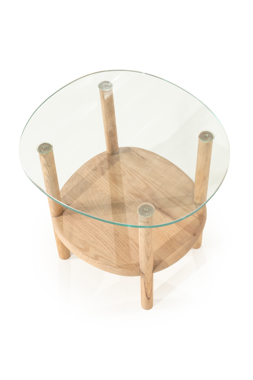 Glass Top Side Table | Oroa.com