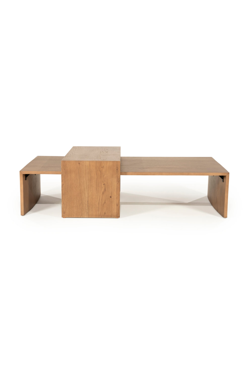 Lacquered Oak Nested Coffee Tables (2) | Oroa.com