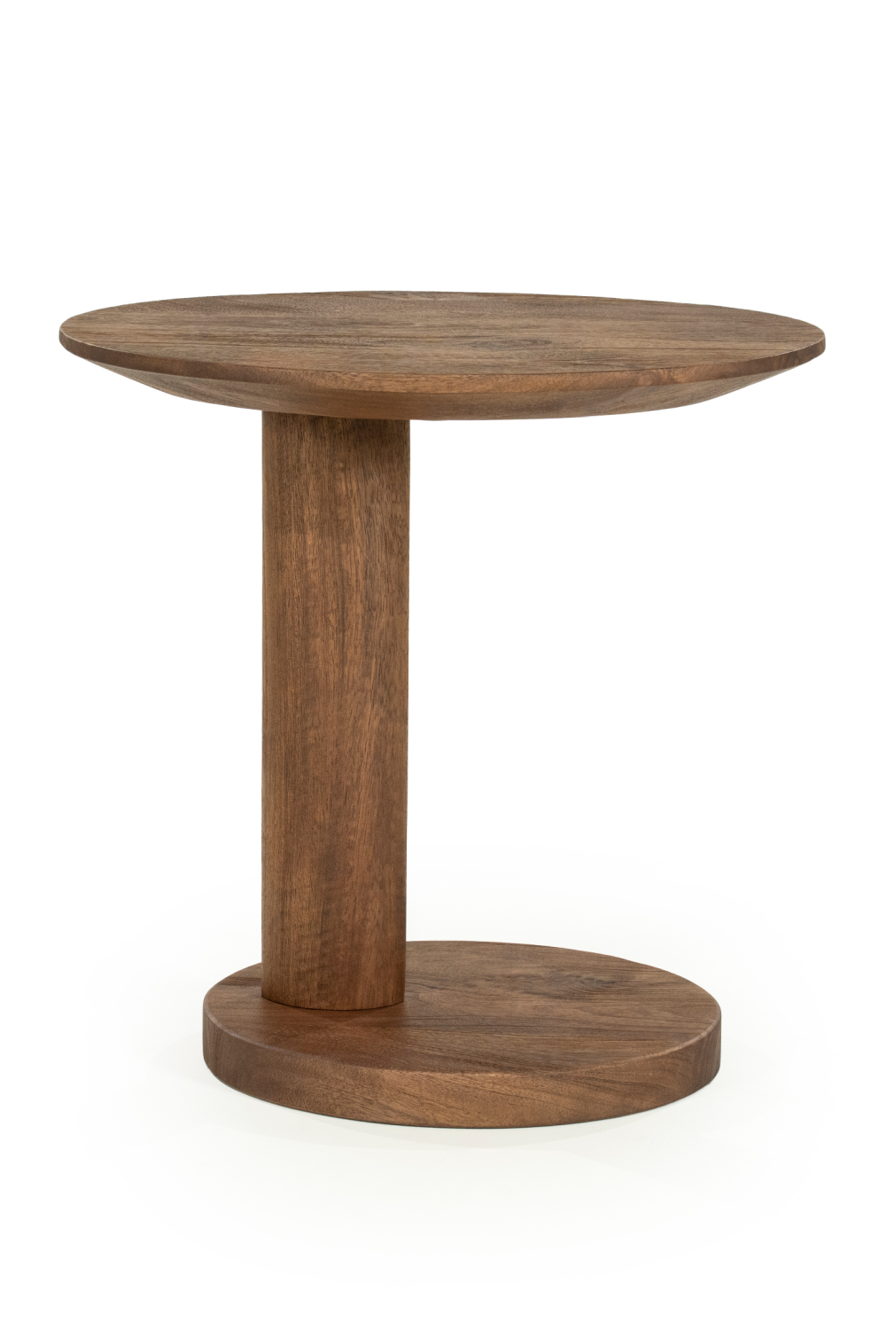 Mango Wood Oval Side Table | Oroa.com