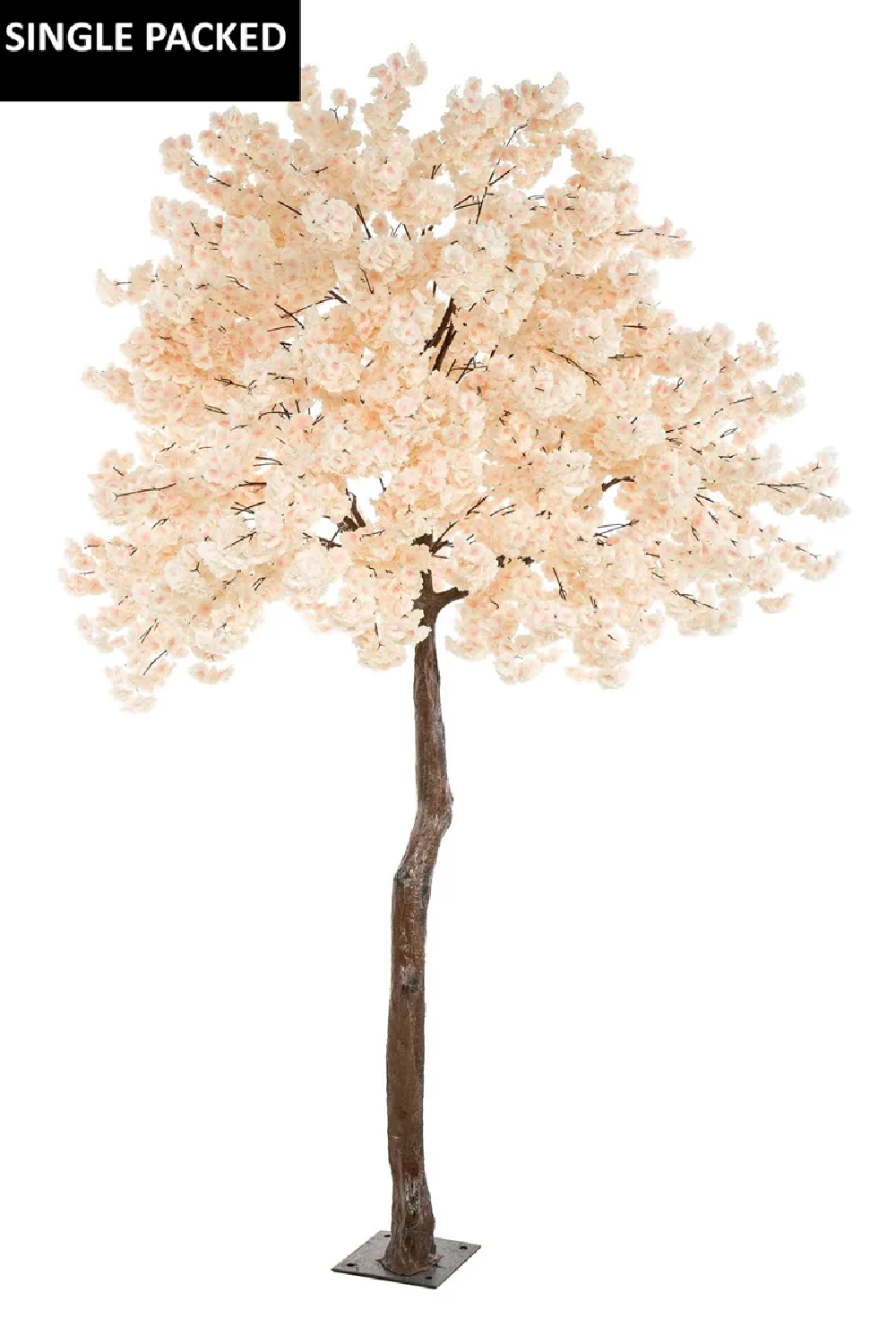 Faux Peach Flowering Tree | Emerald Blossom | Oroa.com