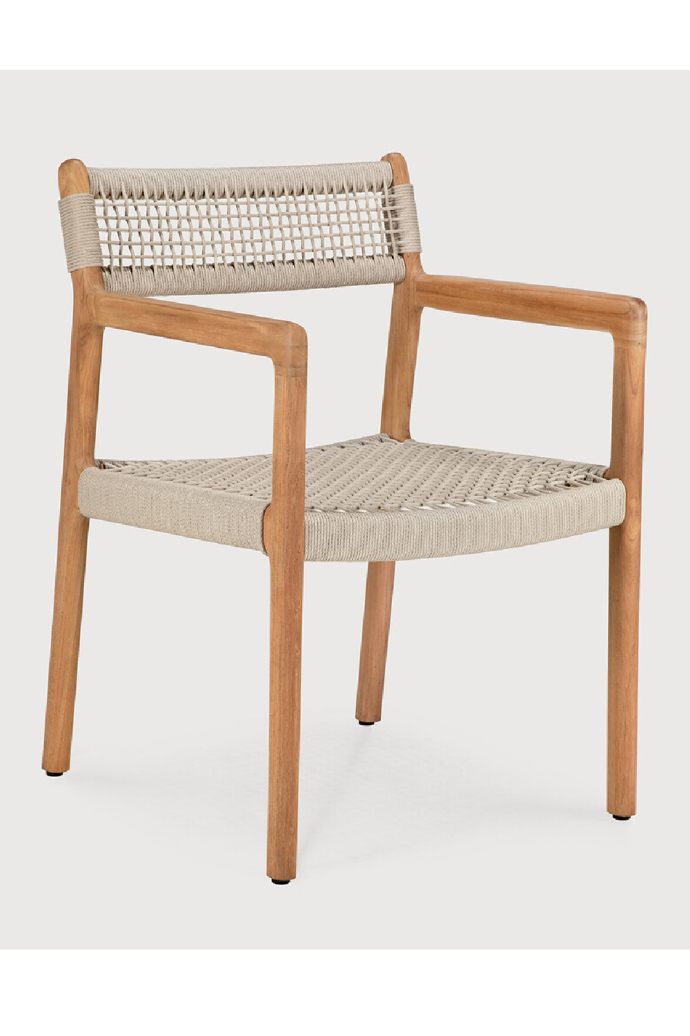 Beige Woven Outdoor Dining Chair | Ethnicraft Jack | Oroa.com