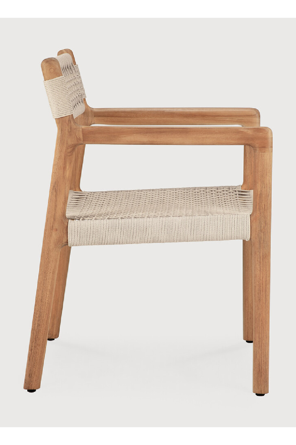 Beige Woven Outdoor Dining Chair | Ethnicraft Jack | Oroa.com