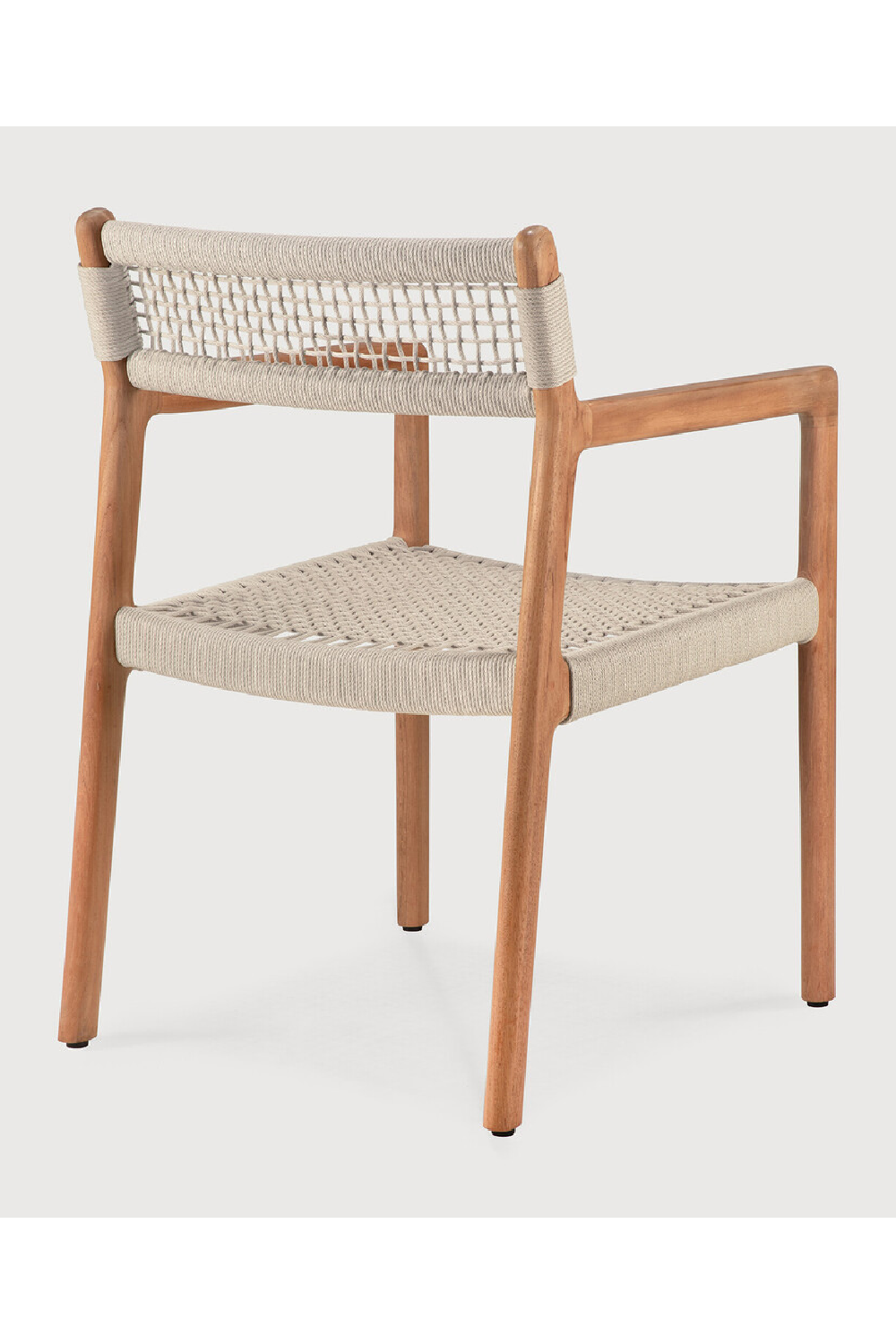 Beige Woven Outdoor Dining Chair | Ethnicraft Jack | Oroa.com