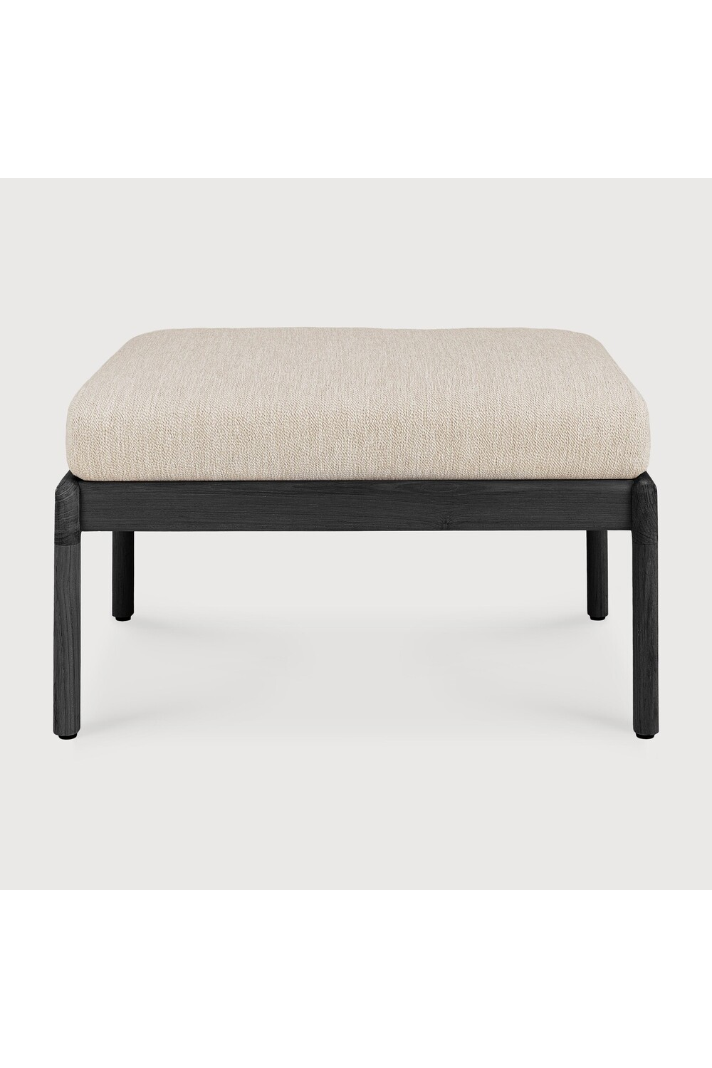 Teak Cushioned Outdoor Stool | Ethnicraft Jack | Oroa.com