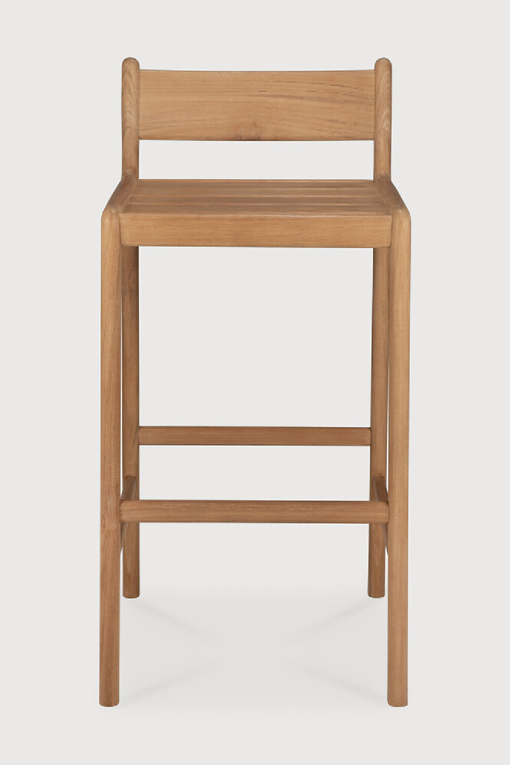 Natural Teak Outdoor Bar Stool | Ethnicraft Jack | Oroa.com