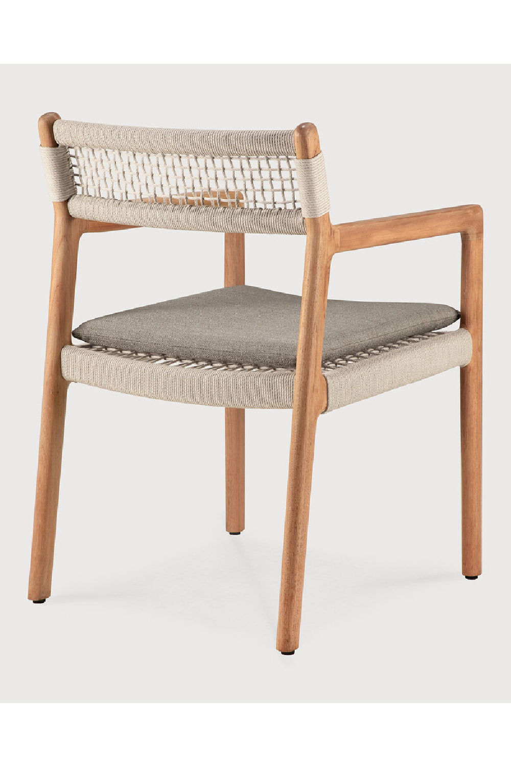 Beige Woven Outdoor Dining Chair | Ethnicraft Jack | Oroa.com