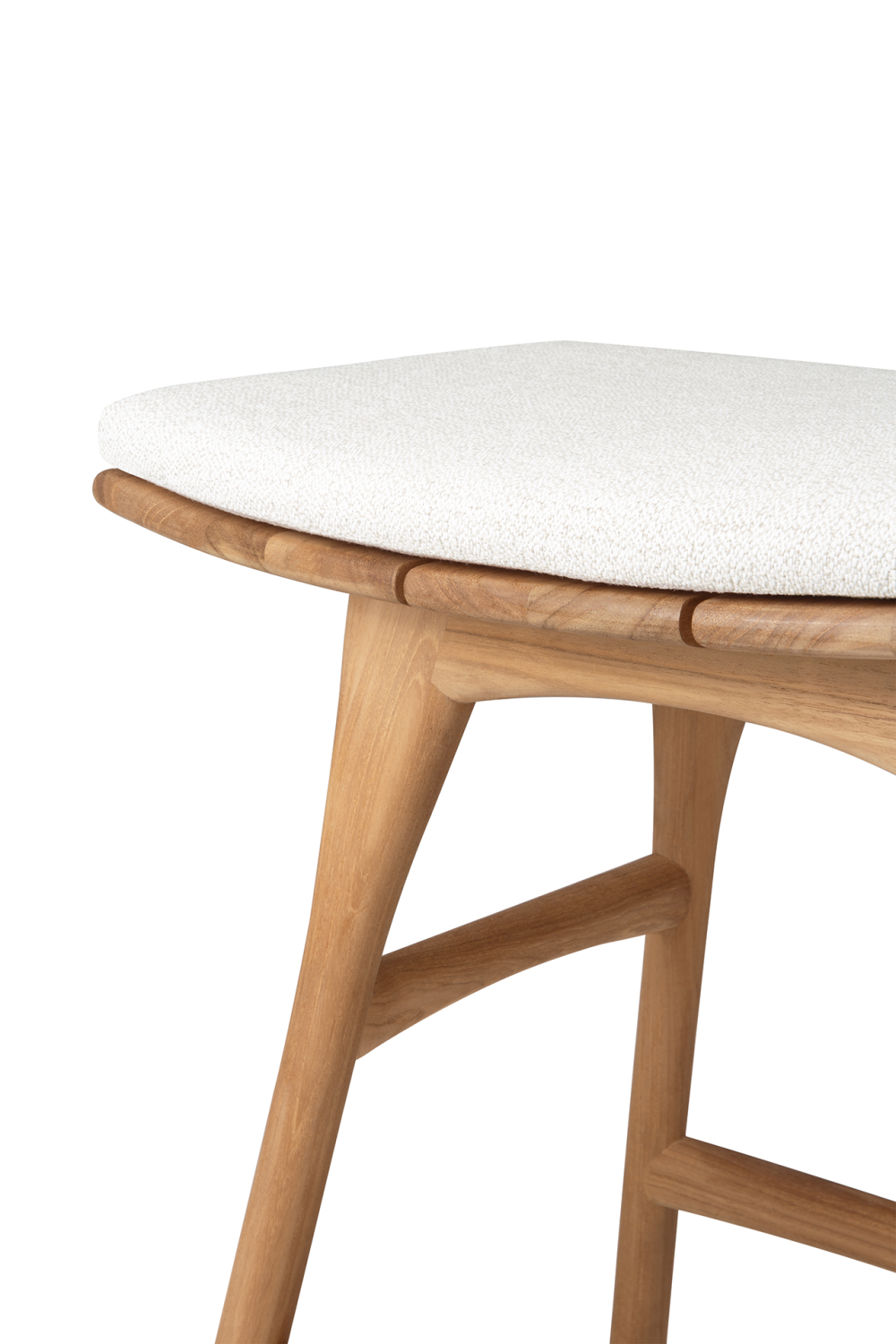 Scandinavian Outdoor Stool – Osso – material finish alternate view 6