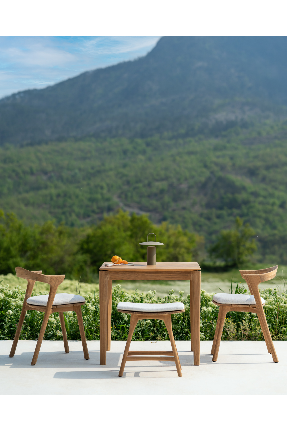 Scandinavian Outdoor Stool – Osso – material finish alternate view 7