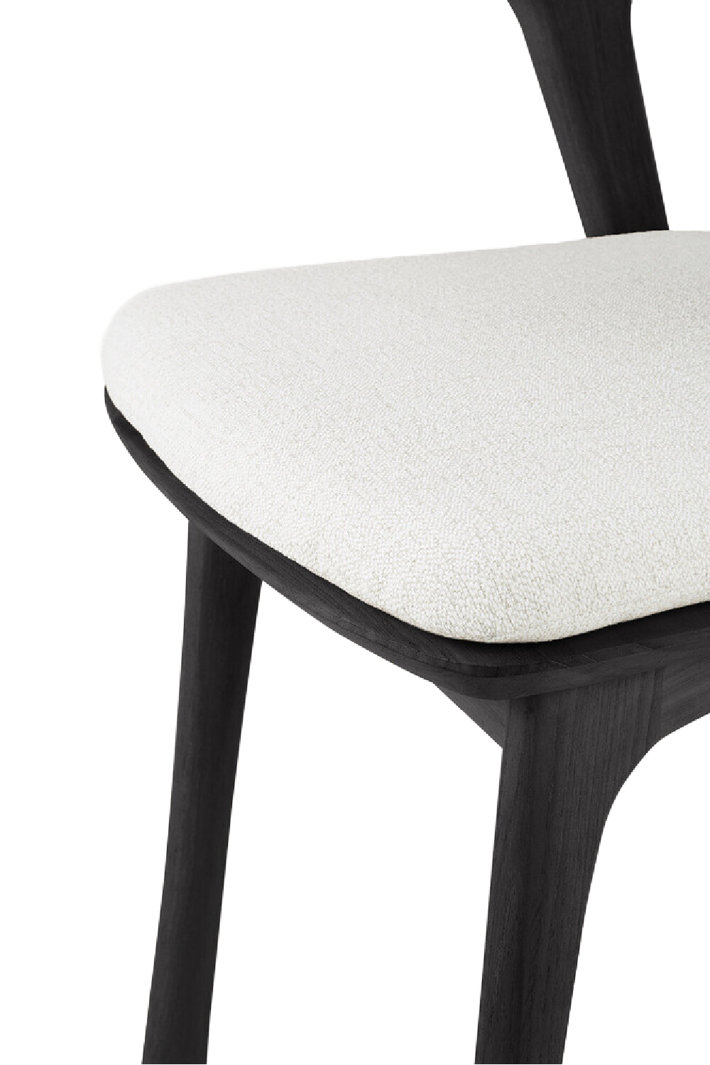Black Teak Outdoor Dining Chair | Ethnicraft Bok | Oroa.com