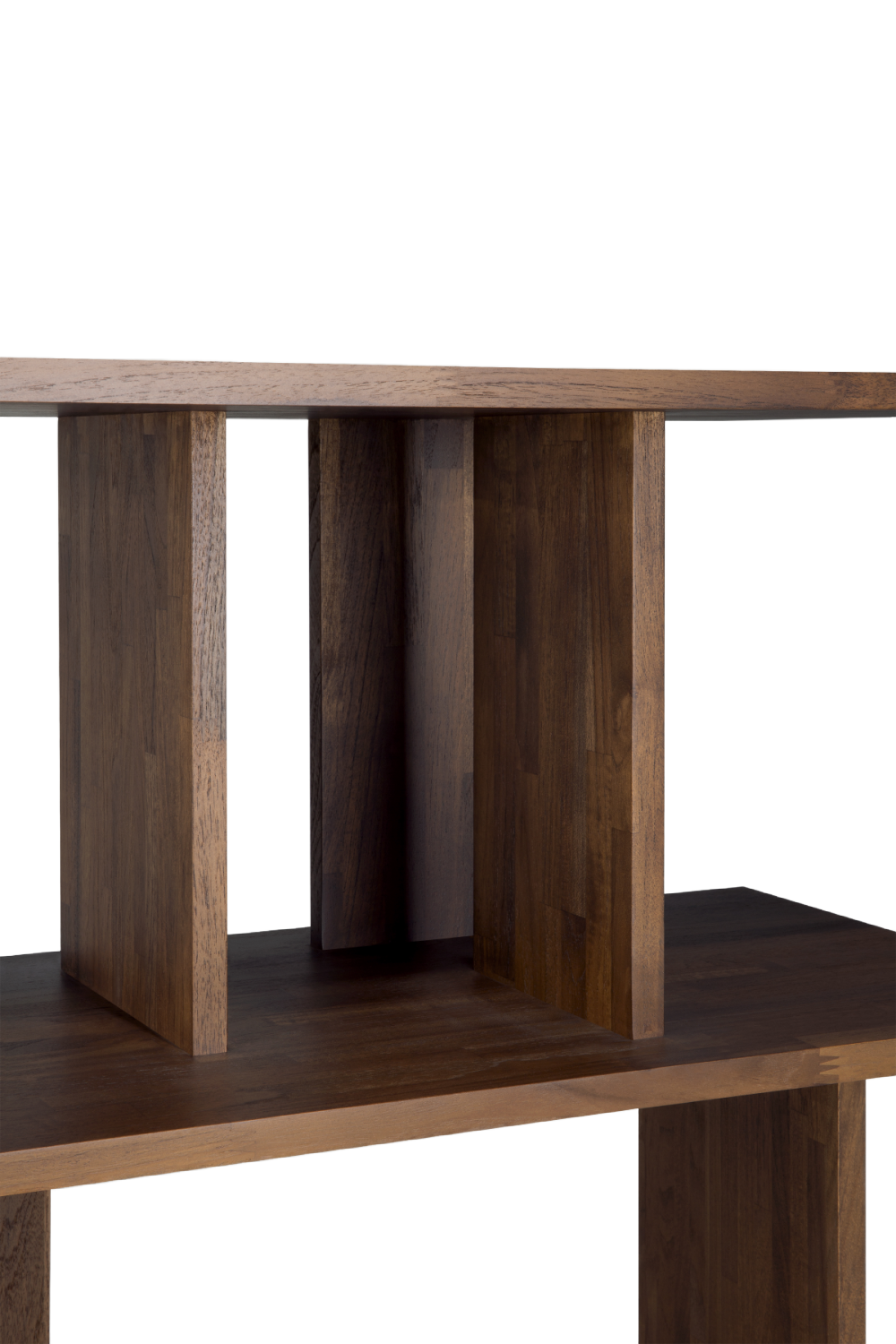 Brown Teak Shelving System | Ethnicraft Irregular | Oroa.com