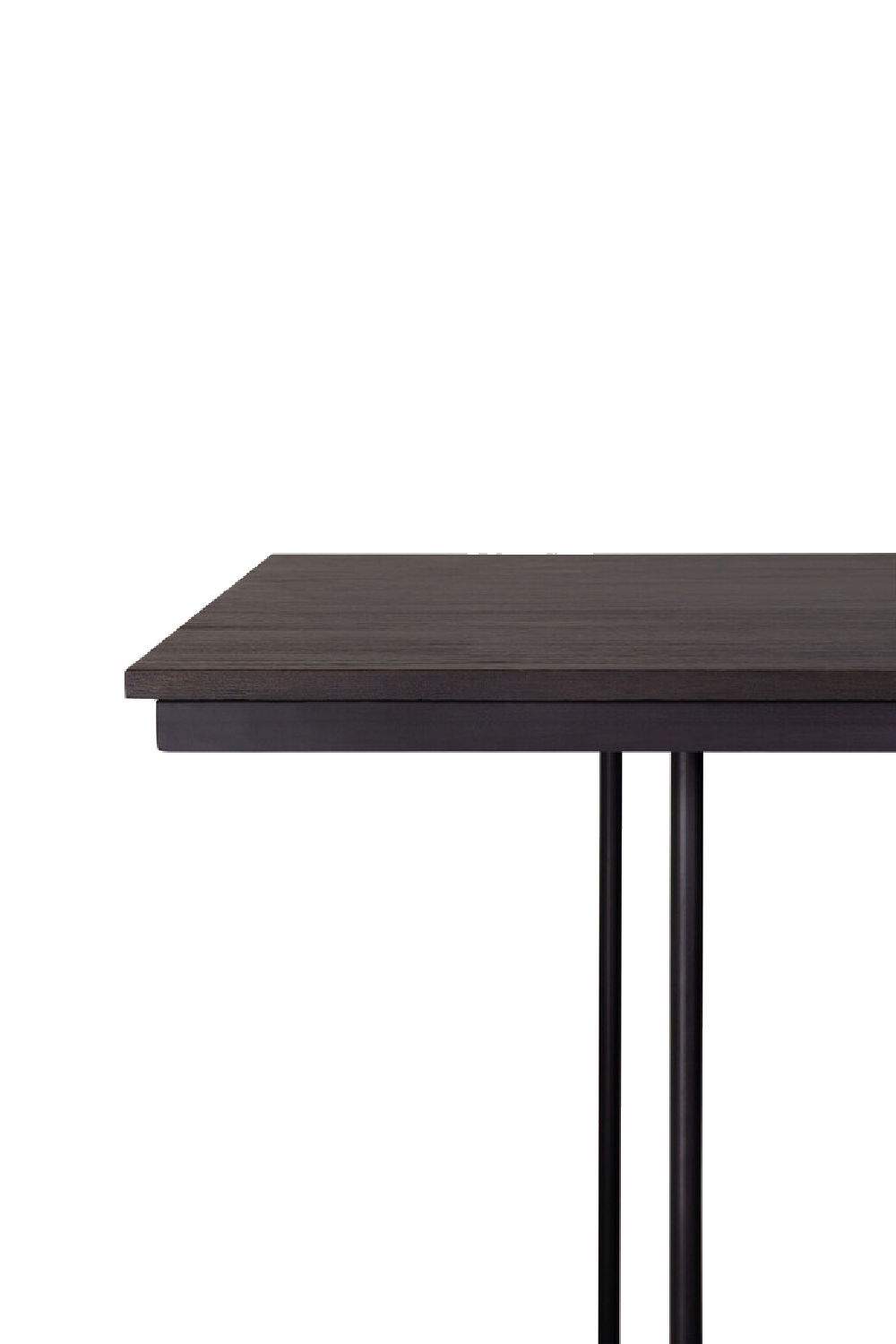 Dark Brown Teaek Dining Table | Ethnicraft Tacet | Oroa.com