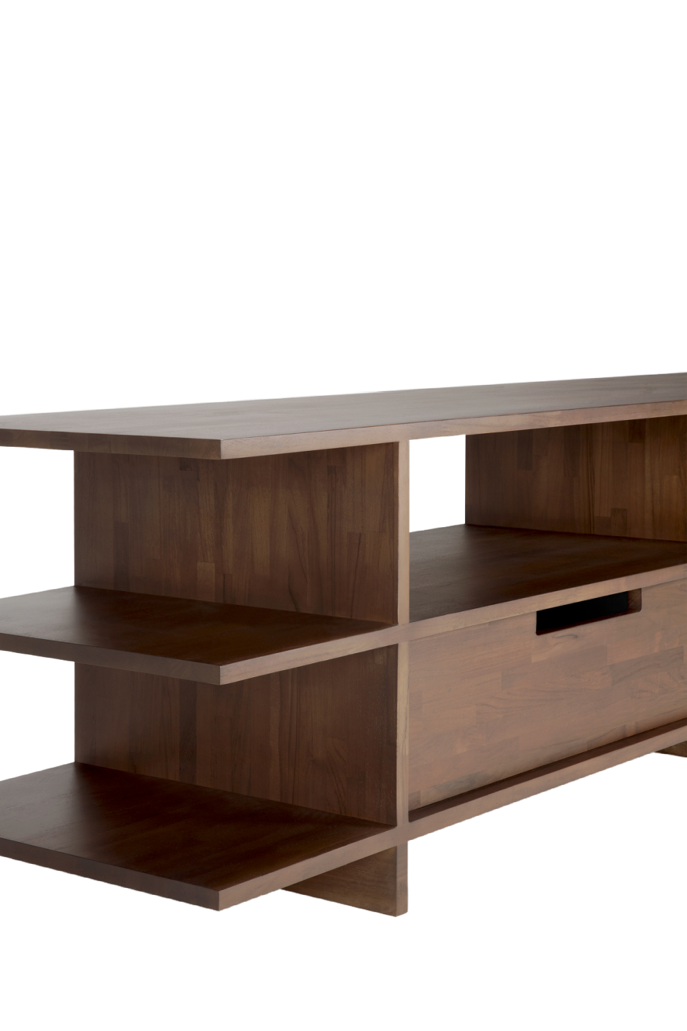 Varnished Teak TV Cupboard | Oroa.com