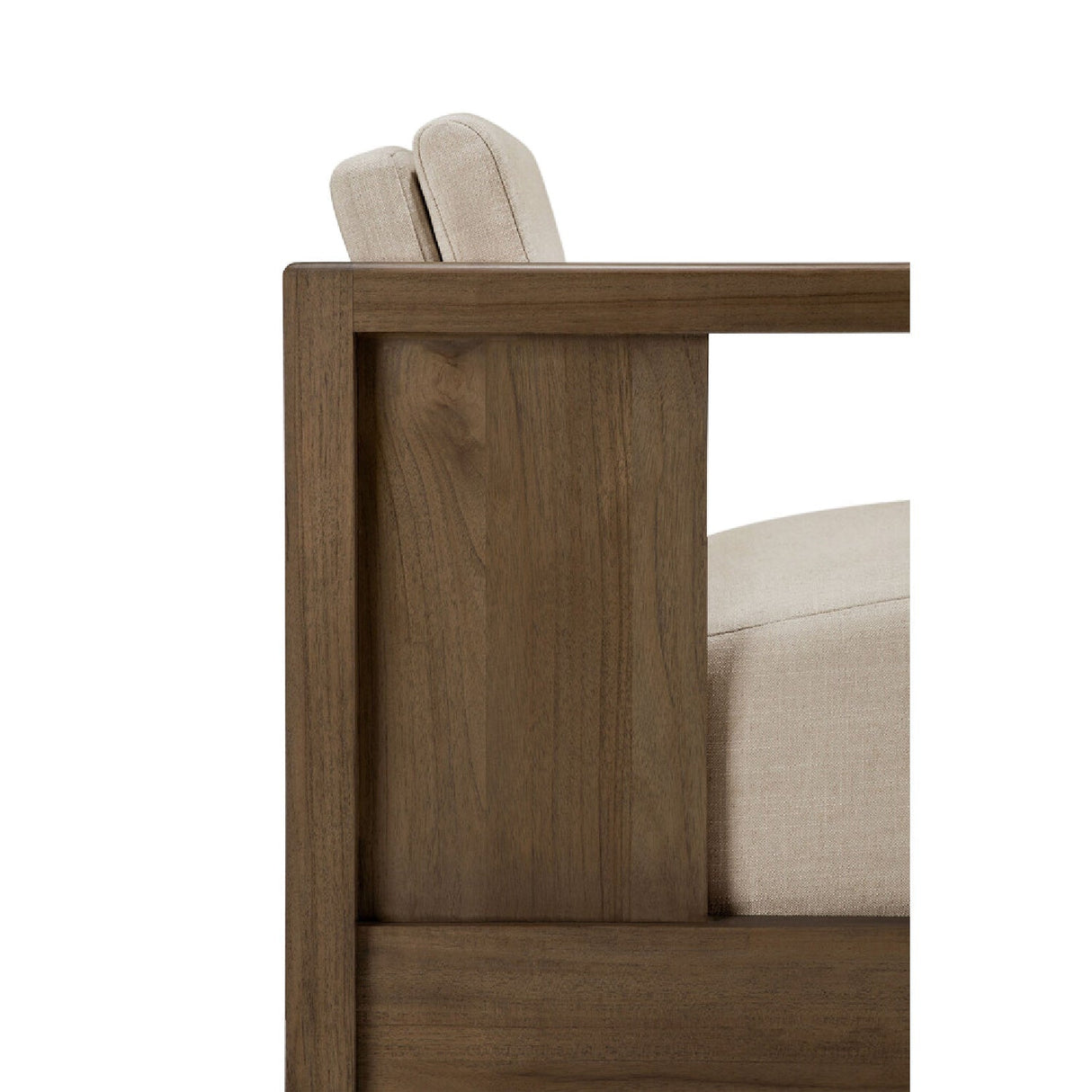 Modern or European furniture - Fabric Cushioned Lounge Chair - www.oroa.com