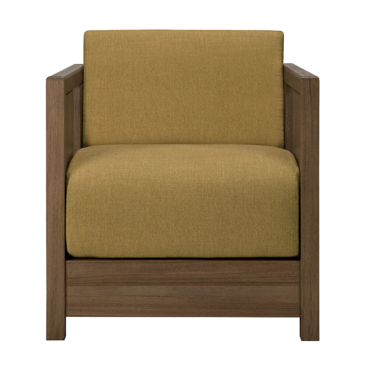 Modern or European furniture - Fabric Cushioned Lounge Chair - www.oroa.com