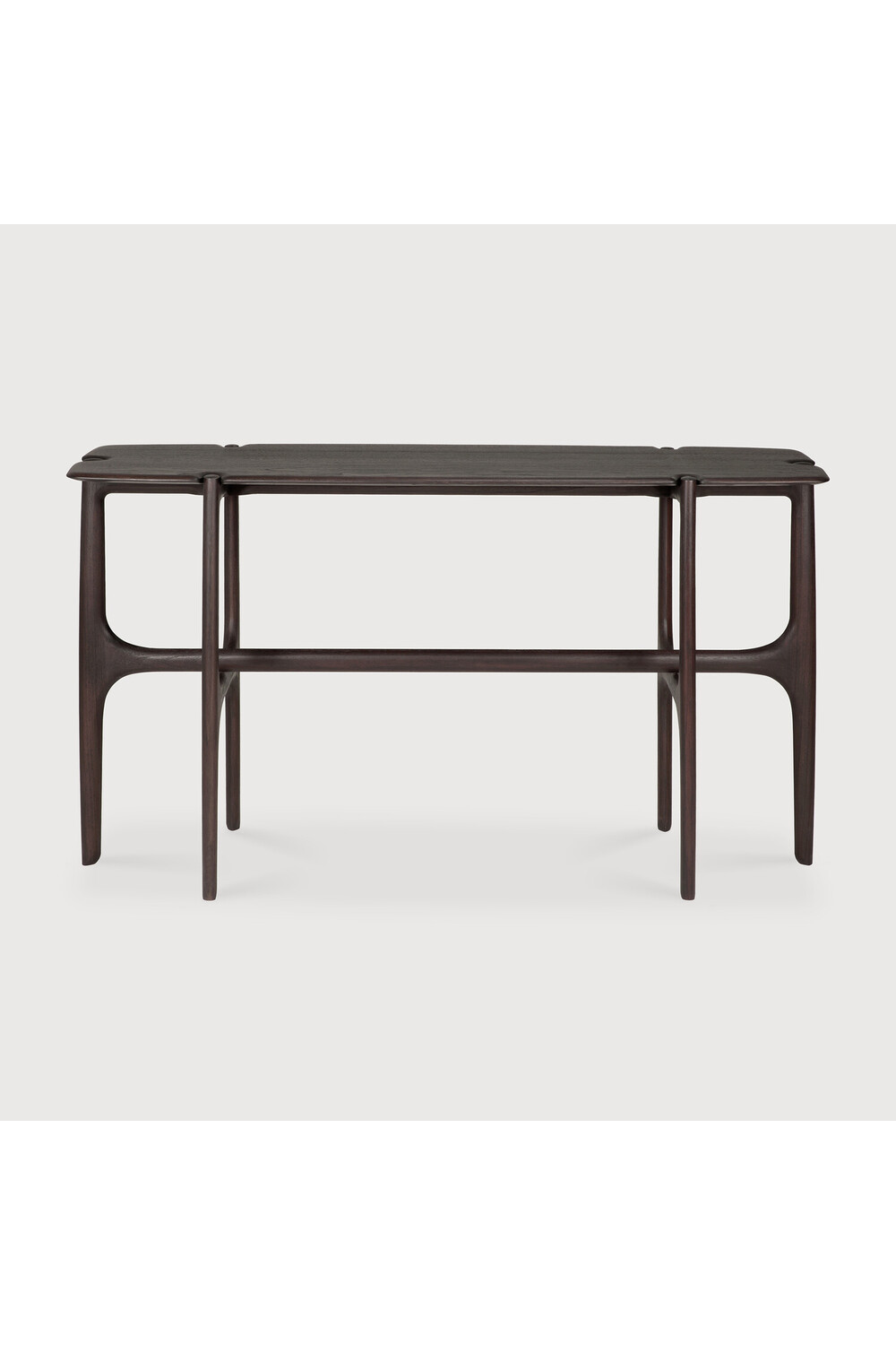 Dark Brown Teak Console Table | Ethnicraft PI | Oroa.com