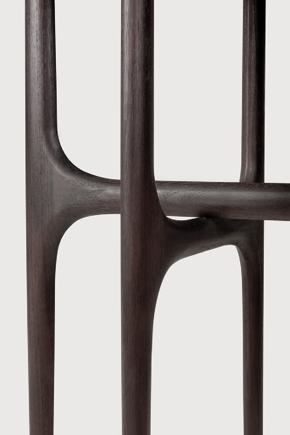 Dark Brown Teak Console Table | Ethnicraft PI | Oroa.com