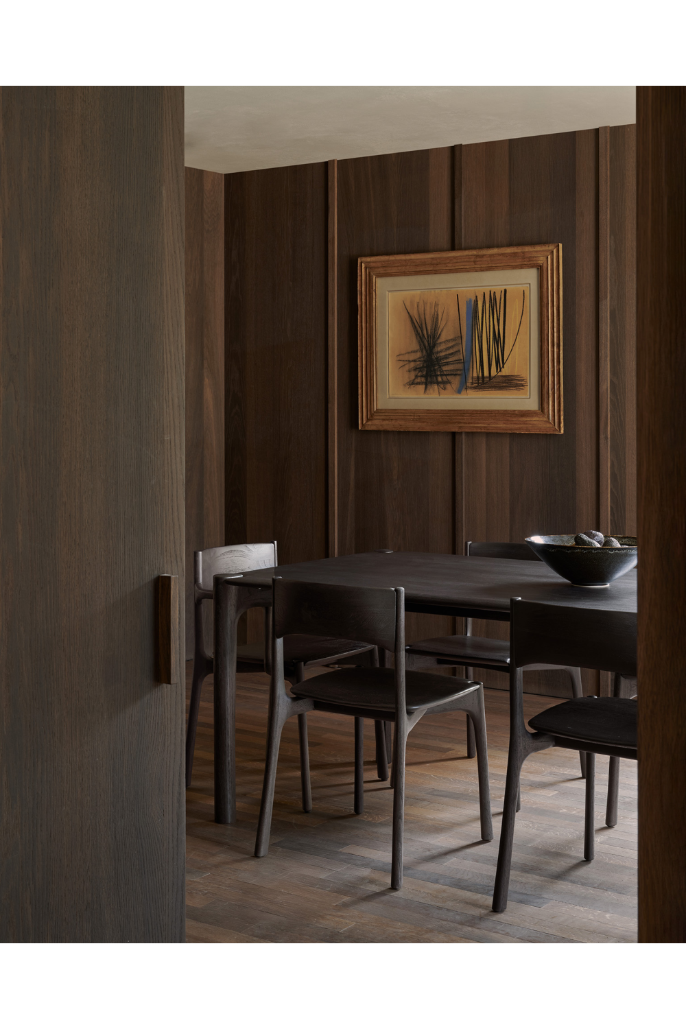 Dark Brown Teak Dining Chair | Ethnicraft PI | Oroa.com