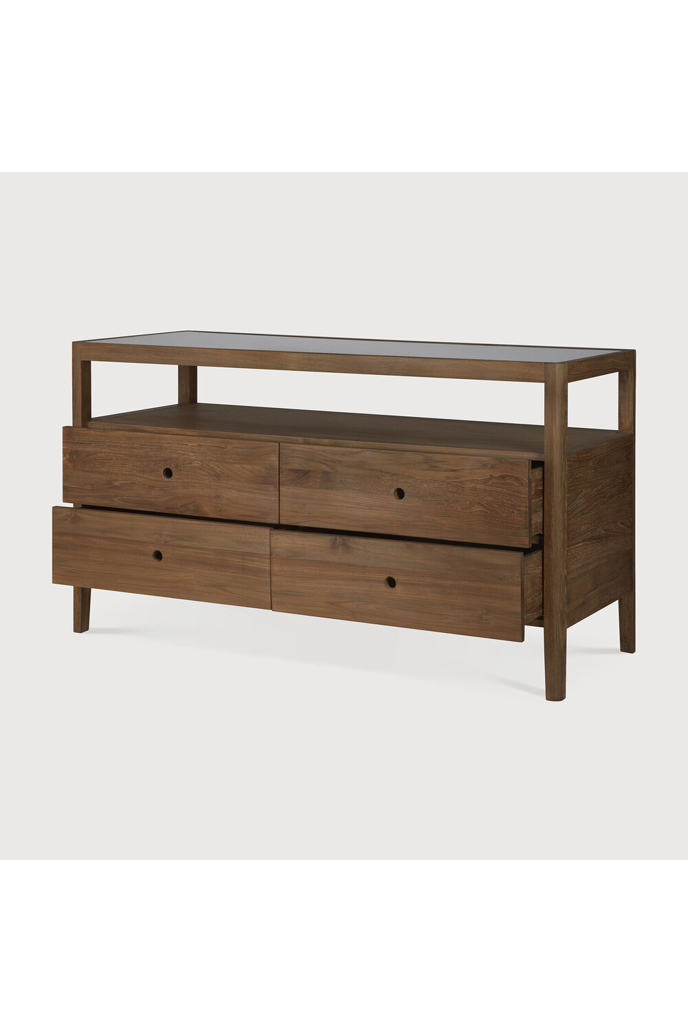 4-Drawer Oak Dresser | Ethnicraft Spindle | Oroa.com