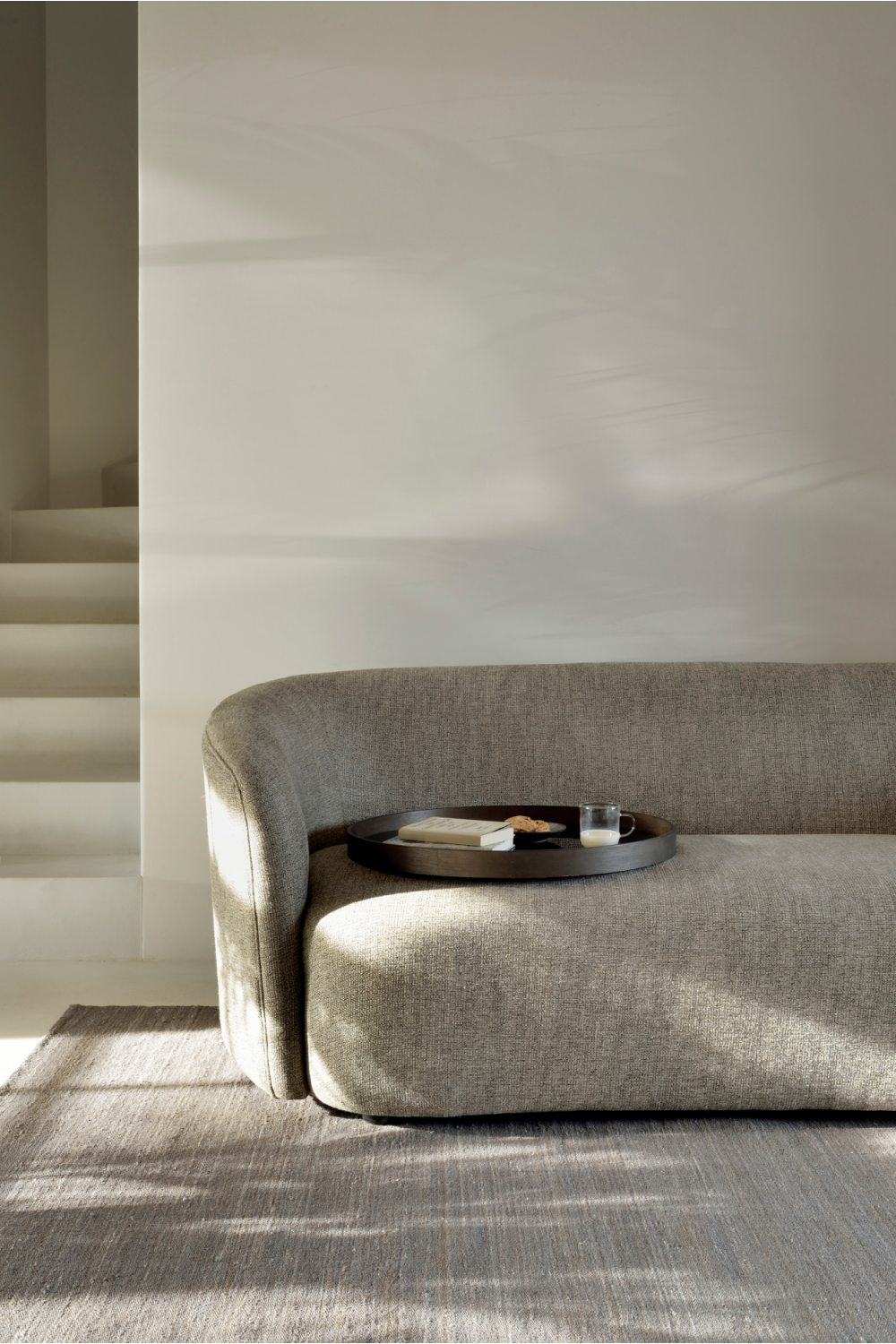 Curved Back 3-Seater Sofa – Ellipse – material finish alternate view 10