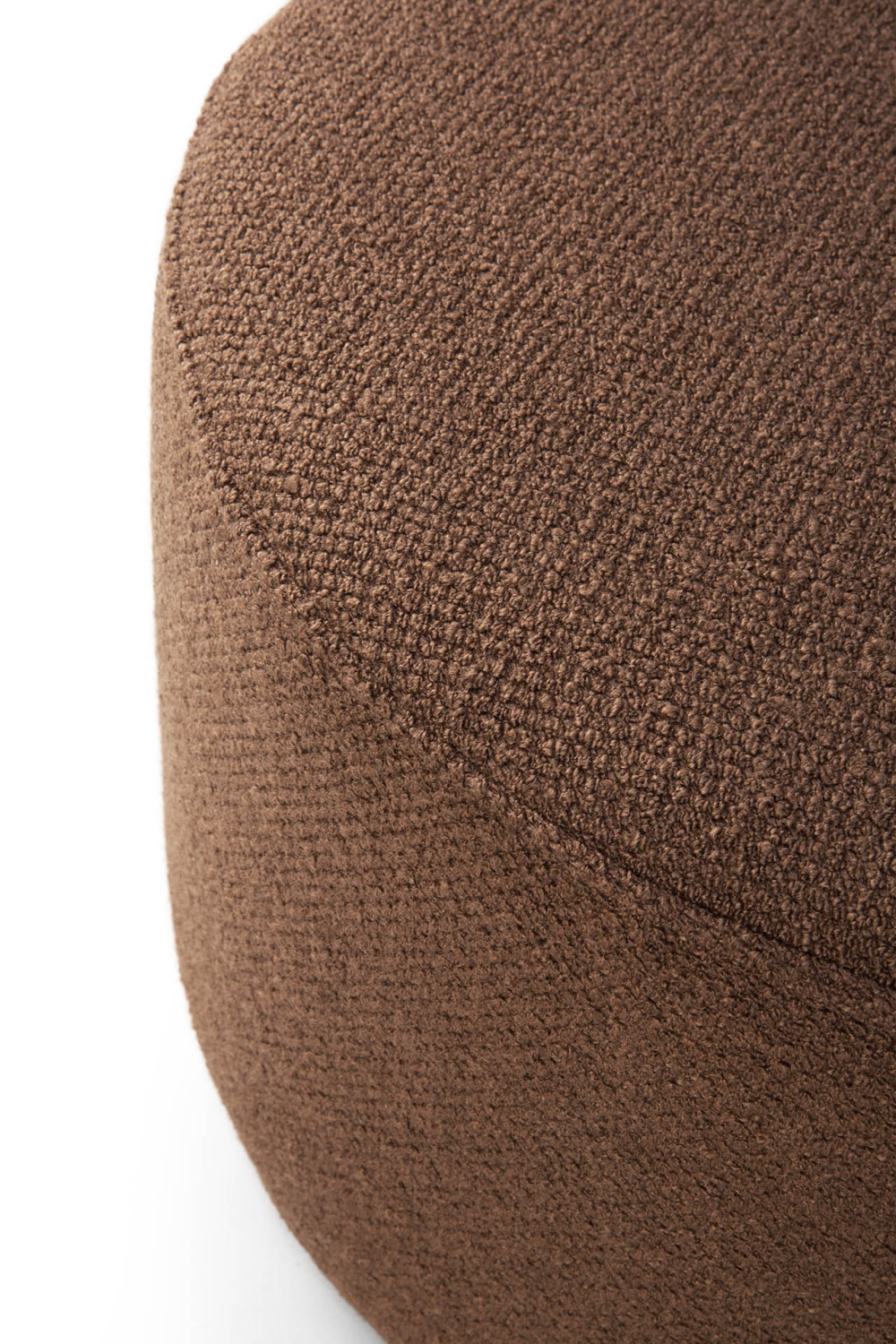 Copper Round Pouf | Ethnicraft Barrow | OROA.com