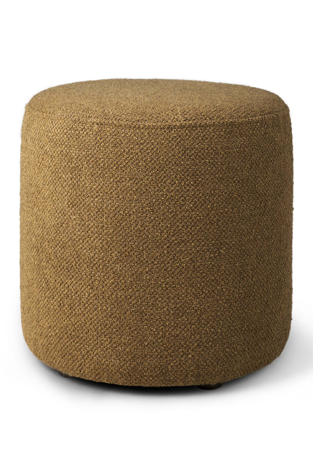 Round Fabric Pouf | Ethnicraft Barrow | OROA.com