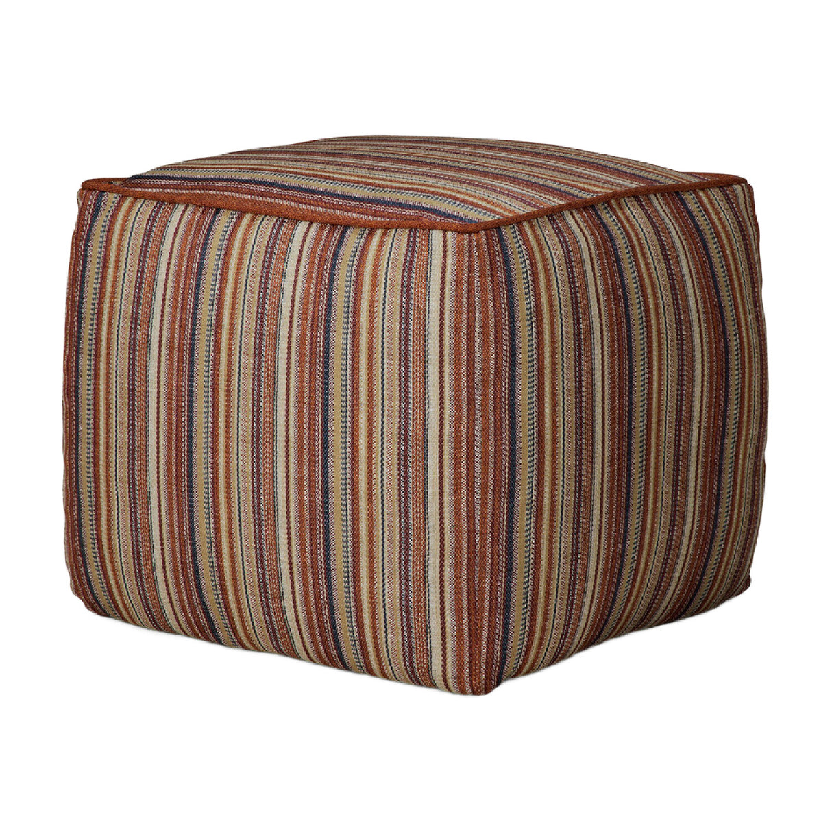 Modern or European furniture - Stripe Outdoor Ottoman - www.oroa.com | Oroa.com