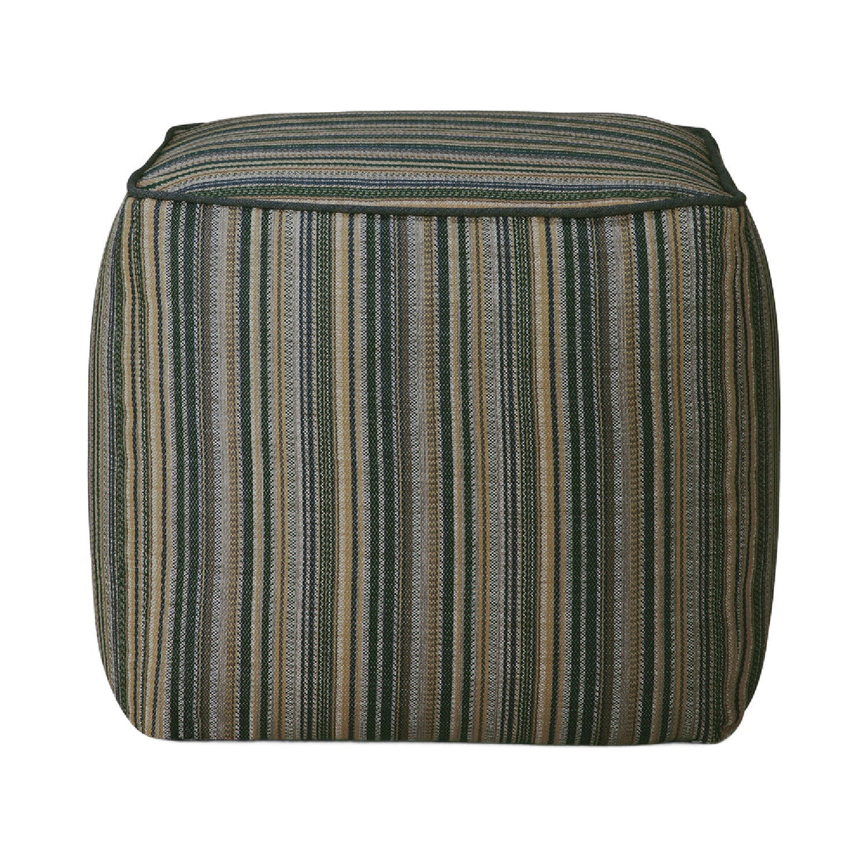 Modern or European furniture - Stripe Outdoor Ottoman - www.oroa.com