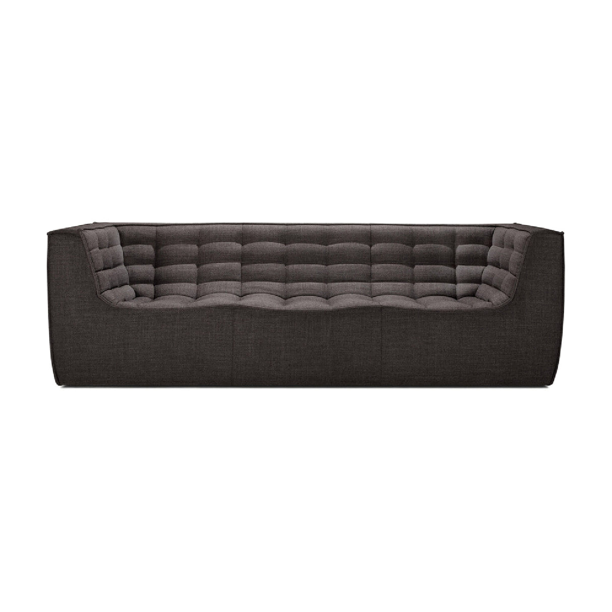 Modern or European furniture - Stitched Detail 3-Seater Sofa - www.oroa.com
