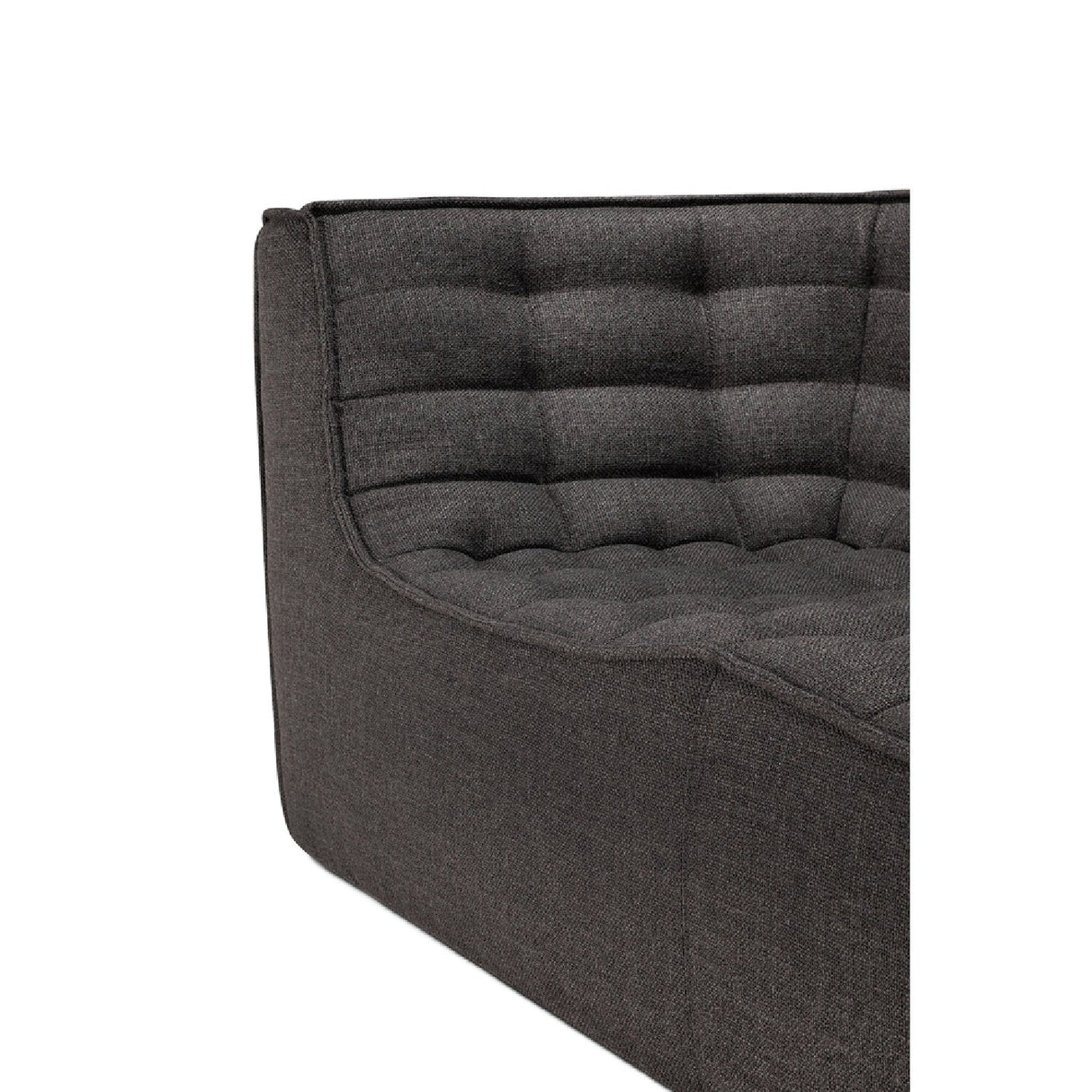 Modern or European furniture - Stitched Detail 3-Seater Sofa - www.oroa.com