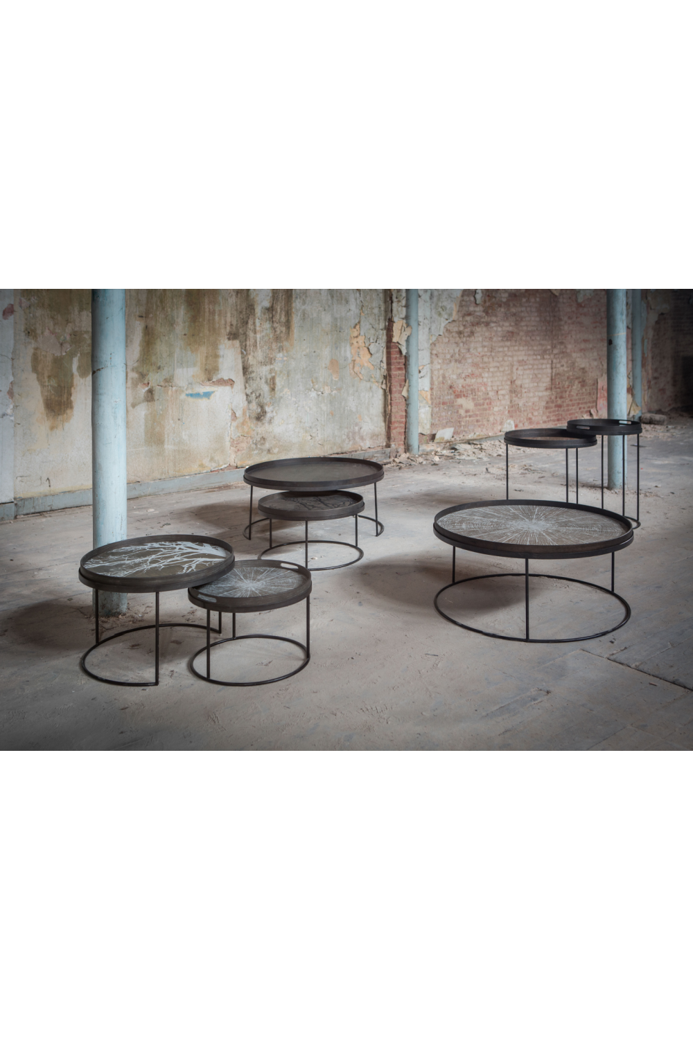 Wooden Round Tray | Ethnicraft Tree | Oroa.com