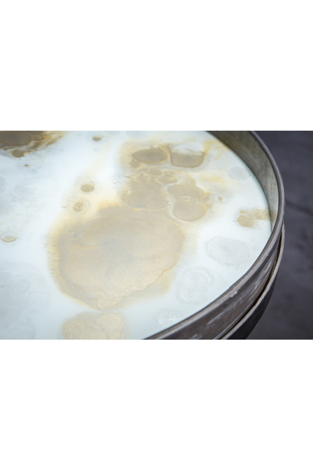 Round Glass Tray | Ethnicraft Organic | Oroa.com