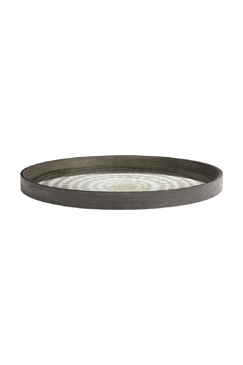 Printed Round Mirror Tray | Ethnicraft Beads | Oroa.com