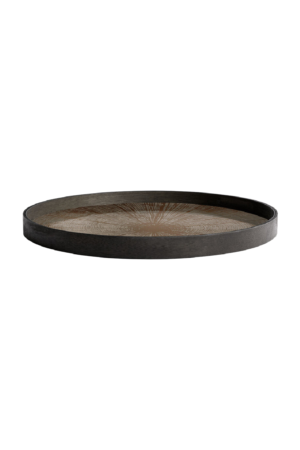 Mirror Round Tray | Ethnicraft Slice | Oroa.com