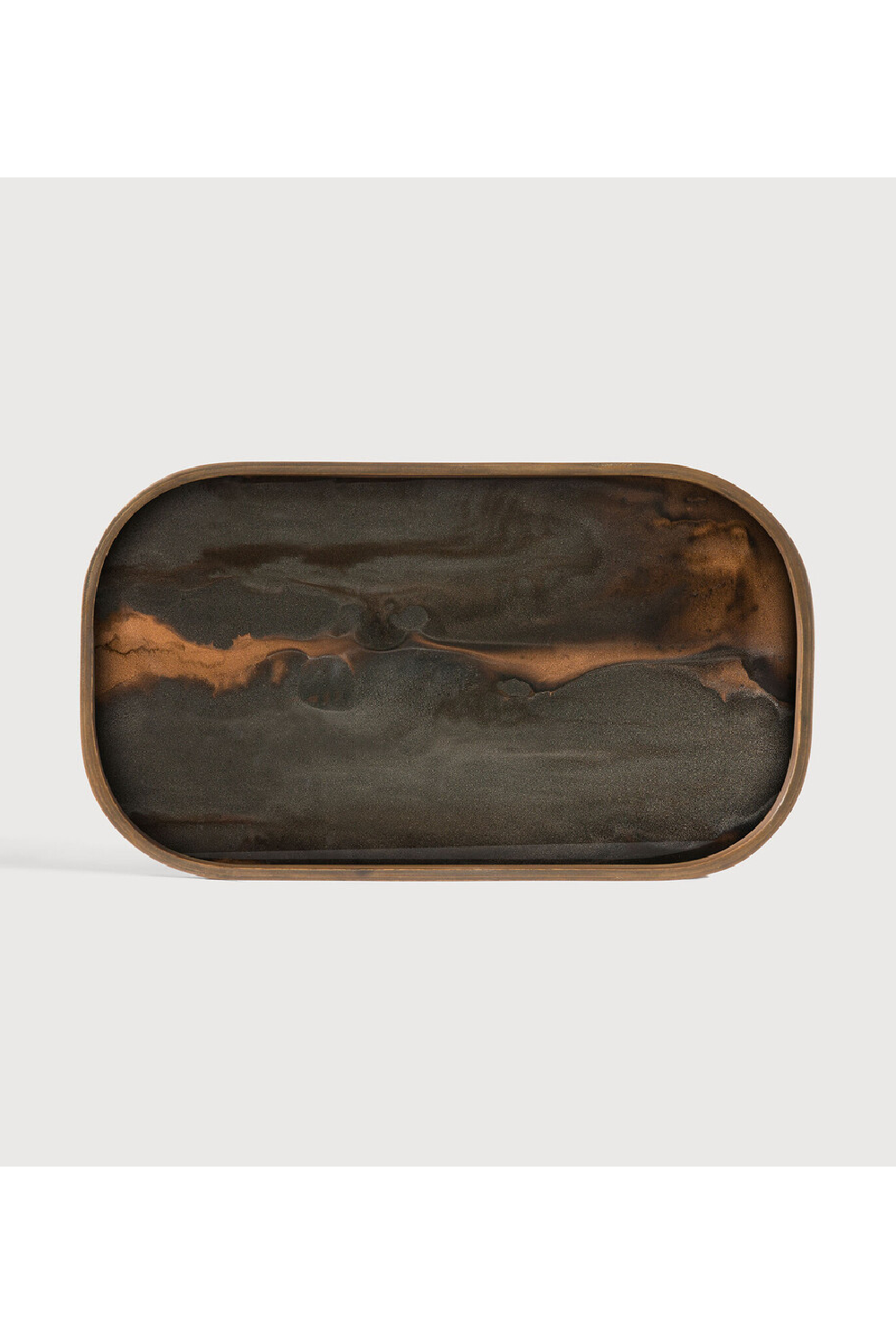 Hand-painted Glass Valet Tray | Ethnicraft Organic | Oroa.com