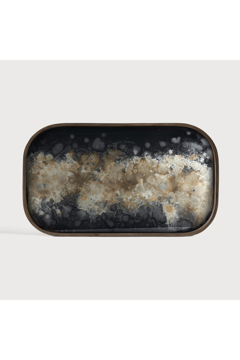 Hand-painted Glass Valet Tray | Ethnicraft Organic | Oroa.com