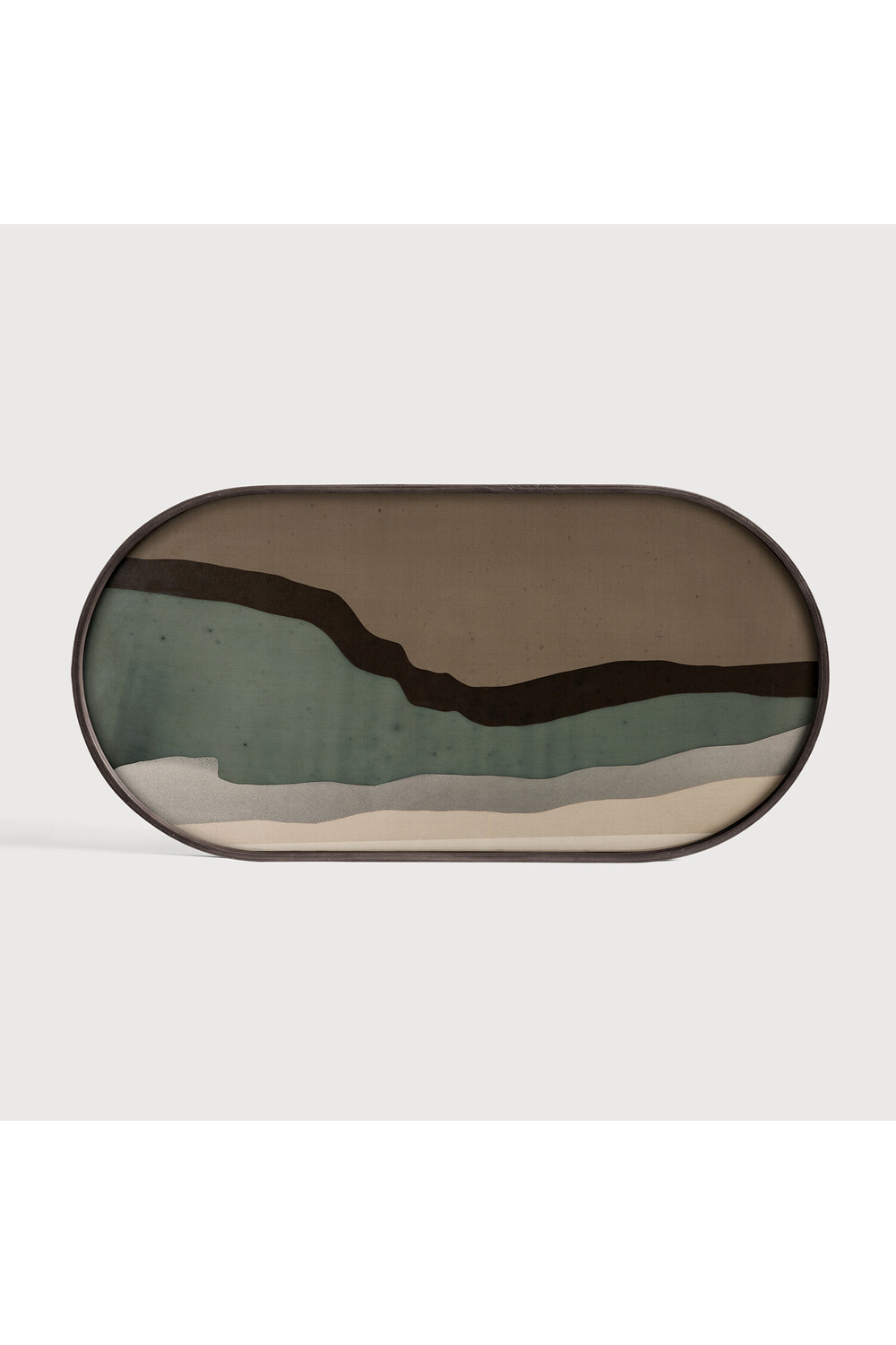Oval Glass Tray | Ethnicraft Wabi Sabi | Oroa.com