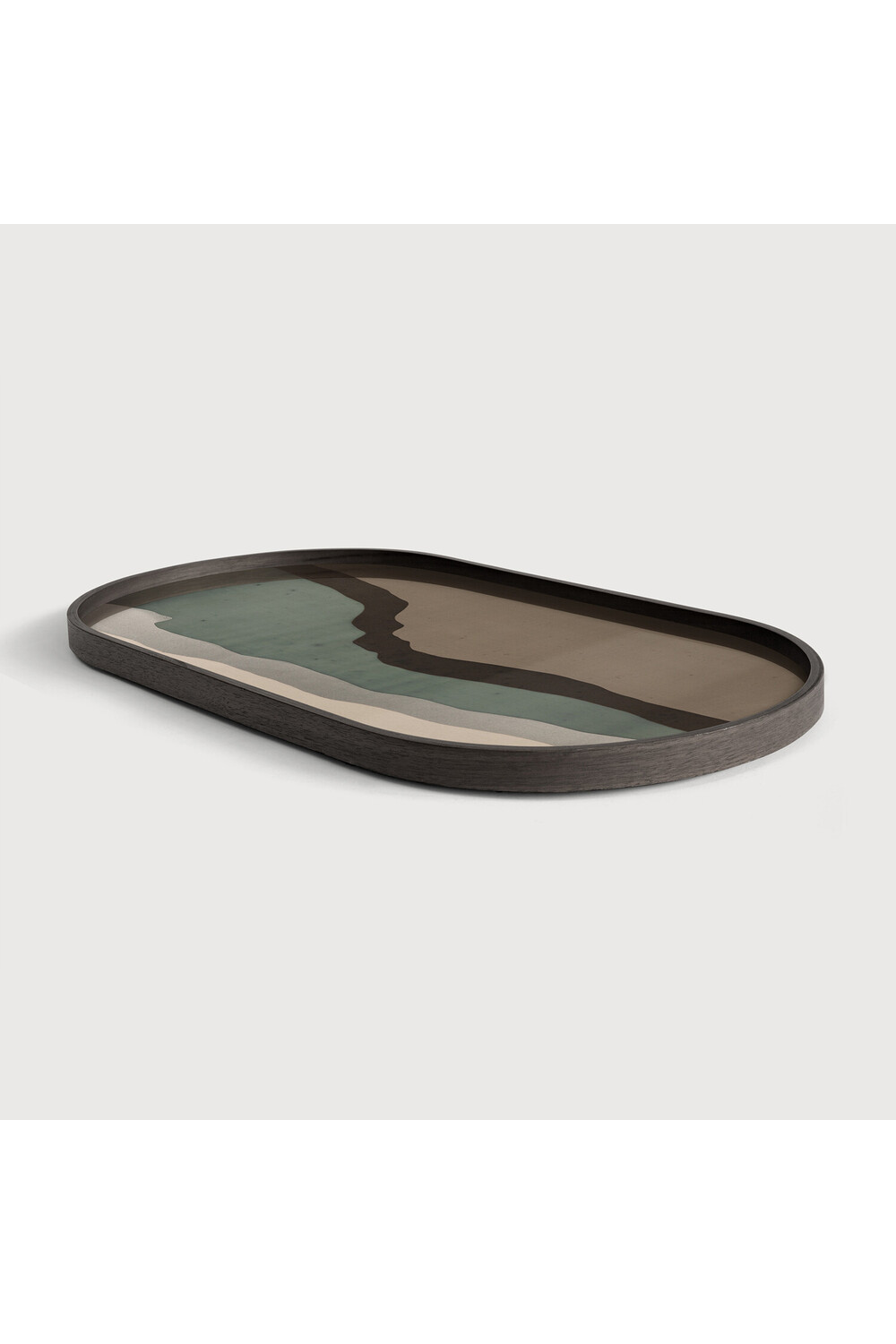 Oval Glass Tray | Ethnicraft Wabi Sabi | Oroa.com