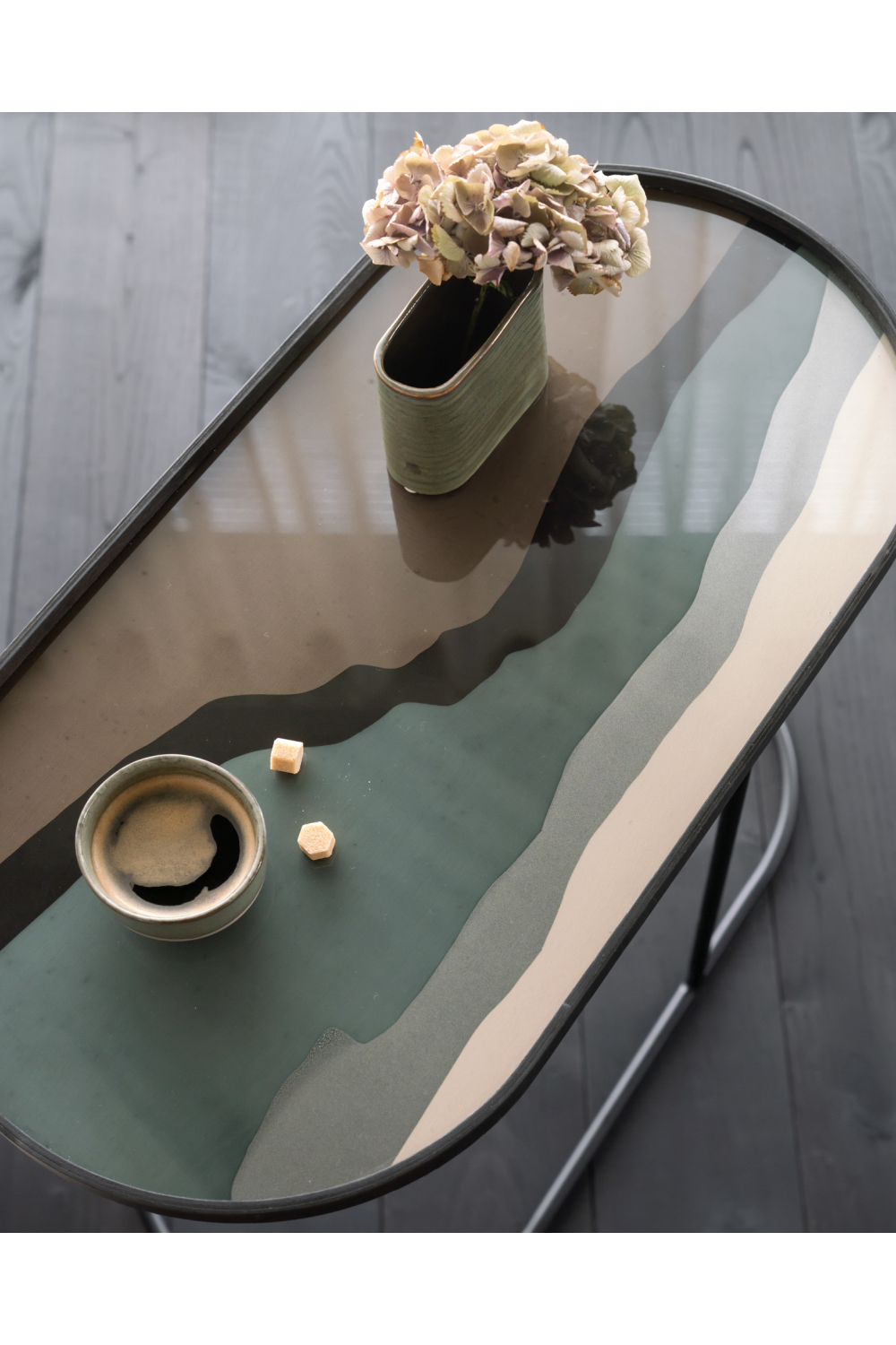 Oval Glass Tray | Ethnicraft Wabi Sabi | Oroa.com