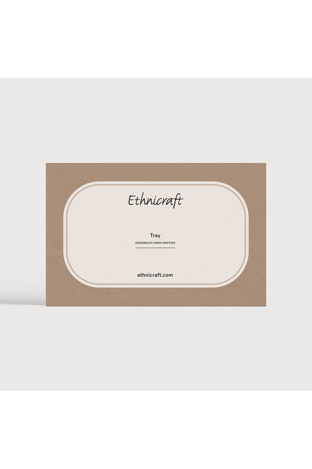 Hand-printed Glass Valet Tray | Ethnicraft Second Nature | Oroa.com