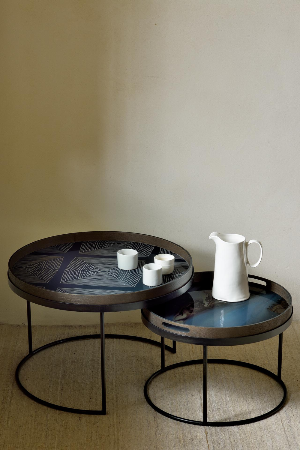 Round Glass Tray | Ethnicraft Organic | Oroa.com