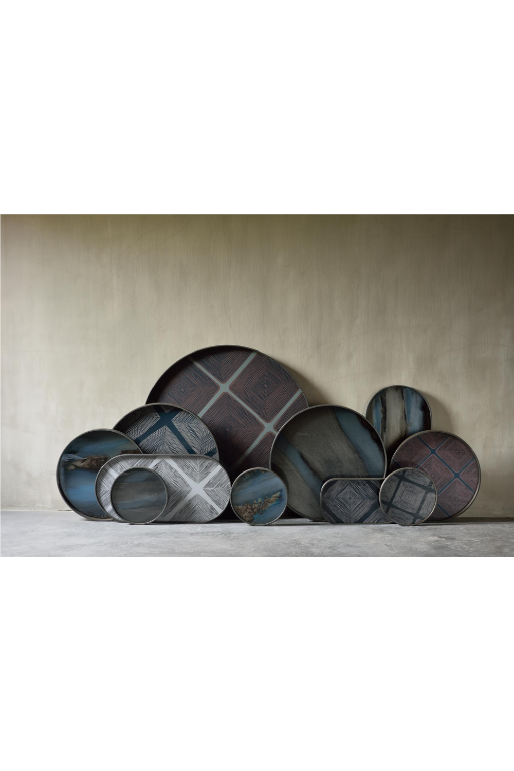 Round Glass Tray | Ethnicraft Organic | Oroa.com