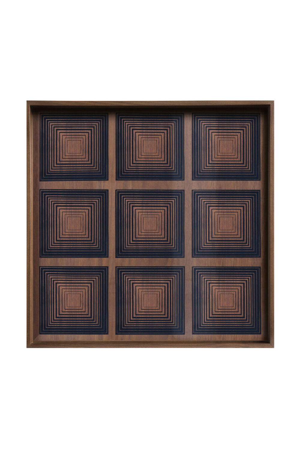 Square Glass Tray | Ethnicraft Linear Flow | Oroa.com
