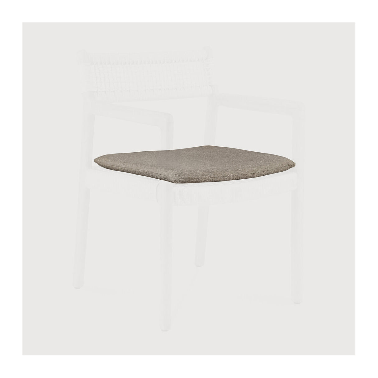 Beige Woven Outdoor Dining Chair | Ethnicraft Jack | Oroa.com